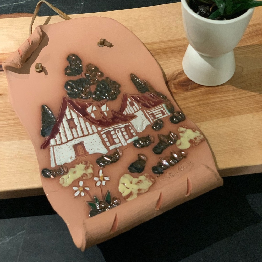 ALAIN-MARIE TREMBLAY | Vintage Clay Art Wall Hanging